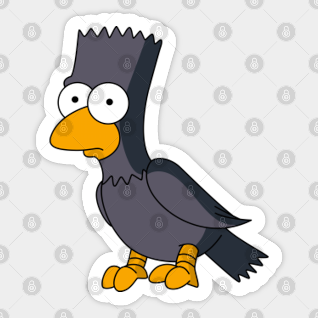 bart simpson edgar allan poe the raven